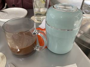 Boozy Hot Chocolate $20 at Bar Bombon in Philadelphia