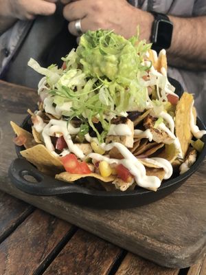 Nachos at Bar Bombon in Philadelphia
