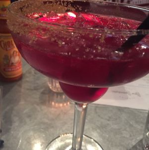Beet, habanero, and lime margarita  at Bar Bombon in Philadelphia