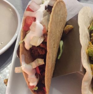 Chorizo taco at Bar Bombon in Philadelphia