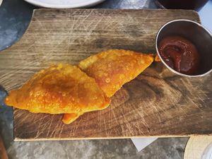 Philly steak empanadas  at Bar Bombon in Philadelphia