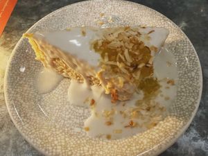 Tres leches cake  at Bar Bombon in Philadelphia