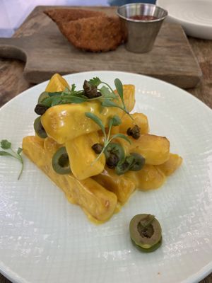 Loaded Breakfast Yuca  at Bar Bombon in Philadelphia