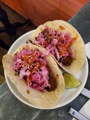 Korean BBQ tacos at Bar Bombon in Philadelphia