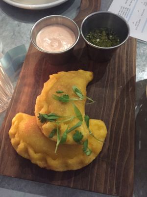 Empanadas  at Bar Bombon in Philadelphia