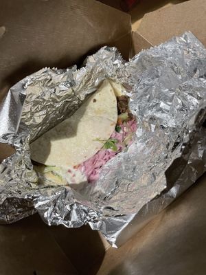 Impossible tacos (2 per order)  at Bar Bombon in Philadelphia