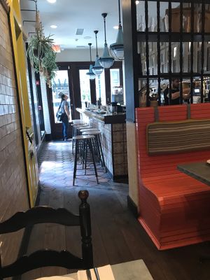 restaurant seating at Bar Bombon in Philadelphia