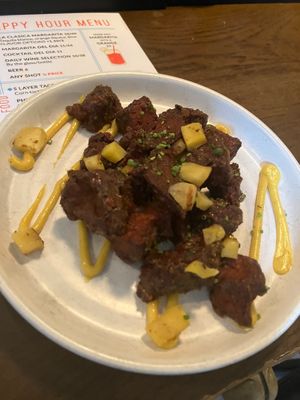 Jamaican jerk seitan wings at Bar Bombon in Philadelphia