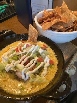 5 layer taco dip at Bar Bombon in Philadelphia
