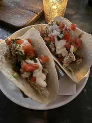 Mushroom Tacos  at Bar Bombon in Philadelphia