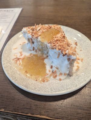 vegan tres leches at Bar Bombon in Philadelphia