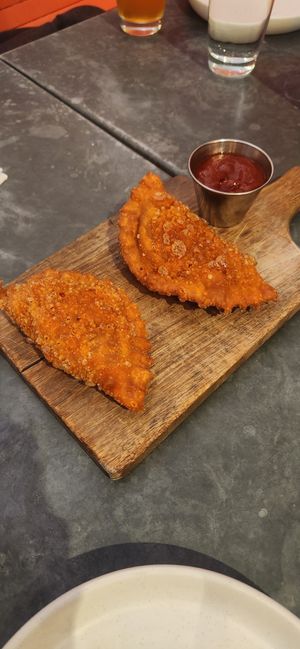 Cheese steak empanadas at Bar Bombon in Philadelphia