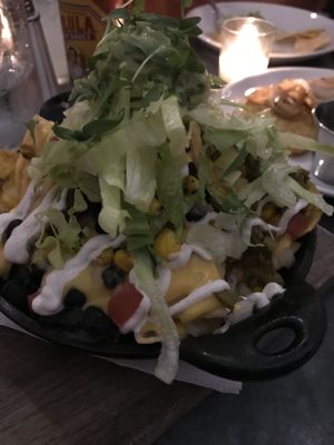 Nachos yummmmmm at Bar Bombon in Philadelphia