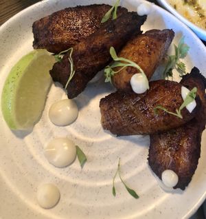 Fried plantains  at Bar Bombon in Philadelphia