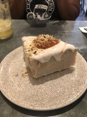 Tres leches cake  at Bar Bombon in Philadelphia