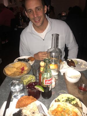 We filled the table trying everything ! at Bar Bombon in Philadelphia