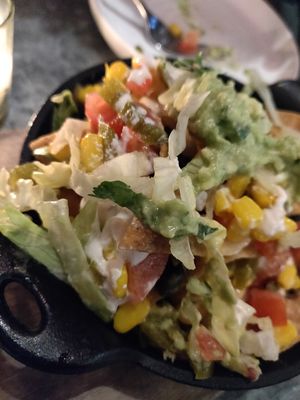 Nachos. We almost didn't order them, but they were so good. at Bar Bombon in Philadelphia