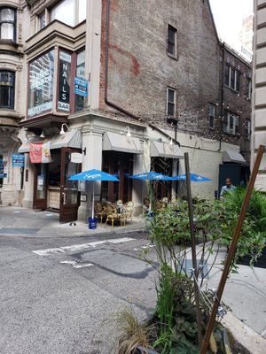 Corner location at Bar Bombon in Philadelphia