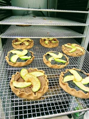 Pie at bistRAW & Tea in Prague