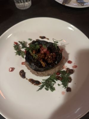 sweet and sour aubergine (10/10)  at Flow in Bristol