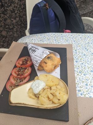 Nofish and nochips at La Libelula Vegan Cafe in Fuengirola