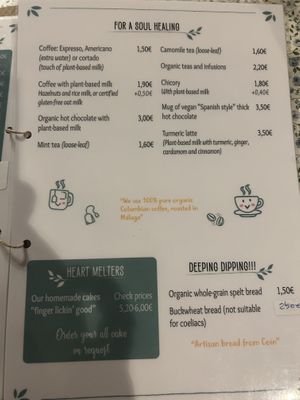   at La Libelula Vegan Cafe in Fuengirola