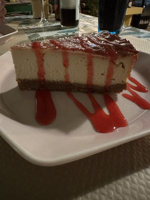 Cheesecakee  at La Libelula Vegan Cafe in Fuengirola