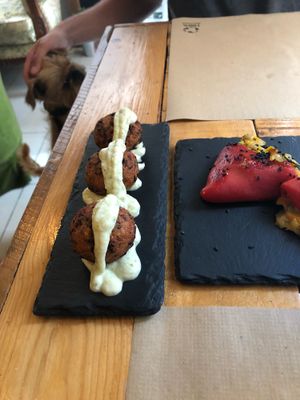 Tapas at La Libelula Vegan Cafe in Fuengirola