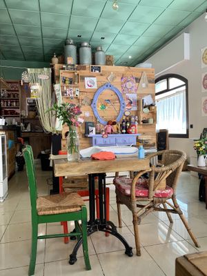 Interior  at La Libelula Vegan Cafe in Fuengirola