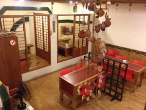 Basement floor at Xiao shan fang Vegetarian Food in Taichung