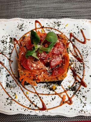 Main plate at La Libellula Ristorante Bistrot in Udine