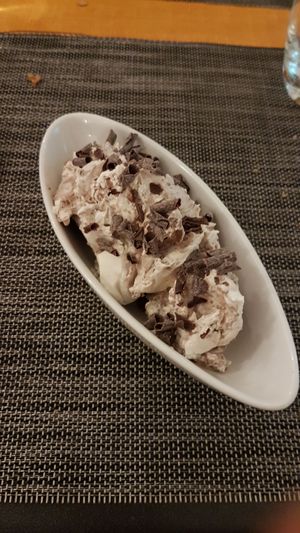 Mousse di panna e cioccolato at La Libellula Ristorante Bistrot in Udine