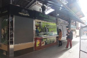 Falafel Vegano food stall at Falafel Vegano - Food Stall in Barcelona