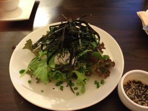 Wasabi tofu at Veggie Bean in Koh Samui