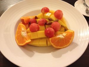 Fruit salad at Veggie Bean in Koh Samui