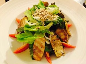 Mushroom with wasabi at Veggie Bean in Koh Samui