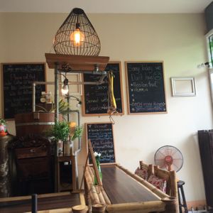 inside at Veggie Bean in Koh Samui