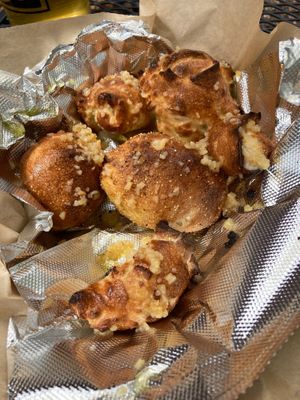 Garlic knots at Last Chance Pizza Company in Dillon