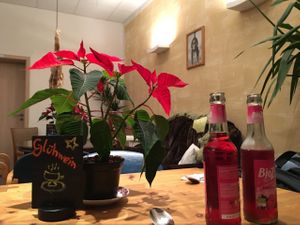 inside at Cafe Bruehlaffe in Chemnitz