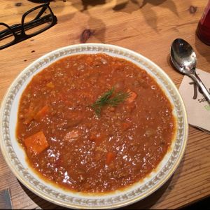chili sin carne at Cafe Bruehlaffe in Chemnitz