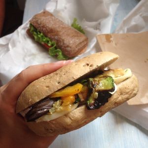 delicious! best vegan cheese I've ever had!  at Km0 Corniglia in Corniglia