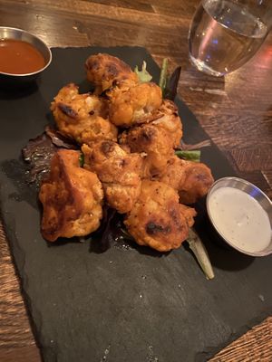"Buffalo wings” at Full Bloom in Miami Beach