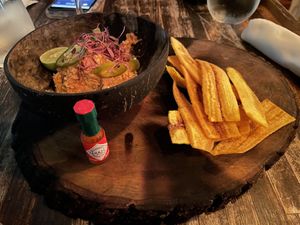 Jackfruit dip  at Full Bloom in Miami Beach