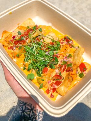 Loaded Yuca Fries  at Full Bloom in Miami Beach