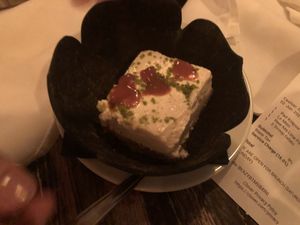 RAW KEY LIME PIE (SUGAR FREE)   at Full Bloom in Miami Beach