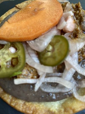 Tostadas  at Full Bloom in Miami Beach