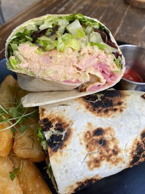 Tuna Wrap Vegan 🌱  at Full Bloom in Miami Beach