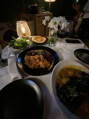 Beautiful outdoor seating and ambiance #Veganuary at Full Bloom in Miami Beach