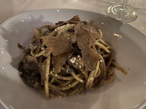 Truffle pasta  #Veganuary at Full Bloom in Miami Beach