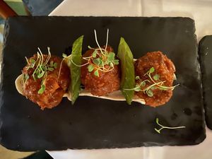 Wings - our fave! #Veganuary at Full Bloom in Miami Beach